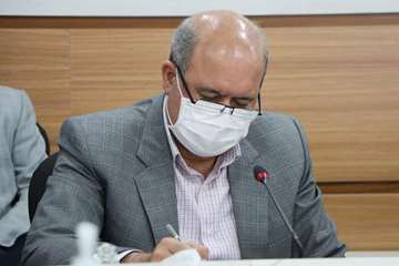 جلسه هیئت رئیسه دانشگاه با حضور معاون آموزشی وزارت بهداشت، درمان و آموزش پزشکی 
